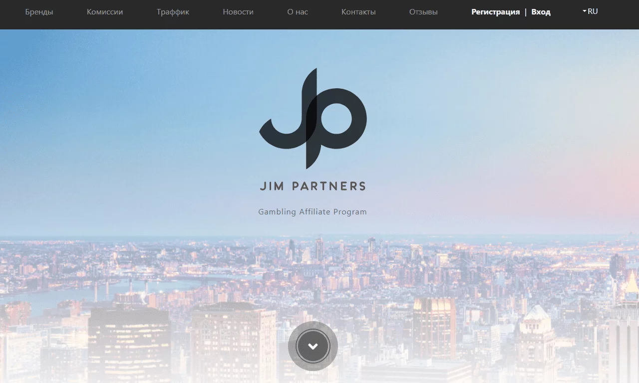 Сайт Jim Partners com