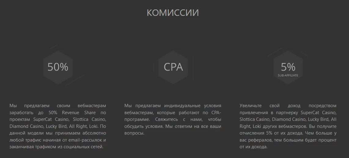 Модели работы с Jimpartners