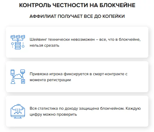 Выгодные стороны партнёрки